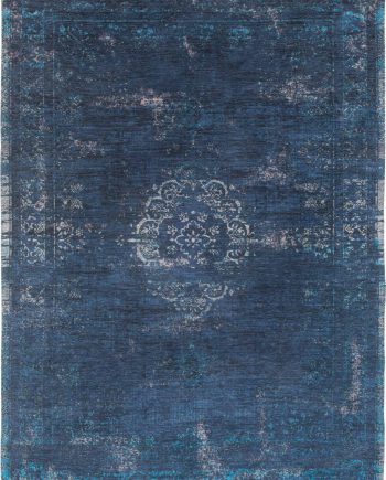 vloerkleed Louis De Poortere CA 8254 Fading World Medaillon Blue Night