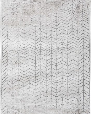 vloerkleed Louis De Poortere CA 8652 Mad Men Jacobs Ladder Black on White