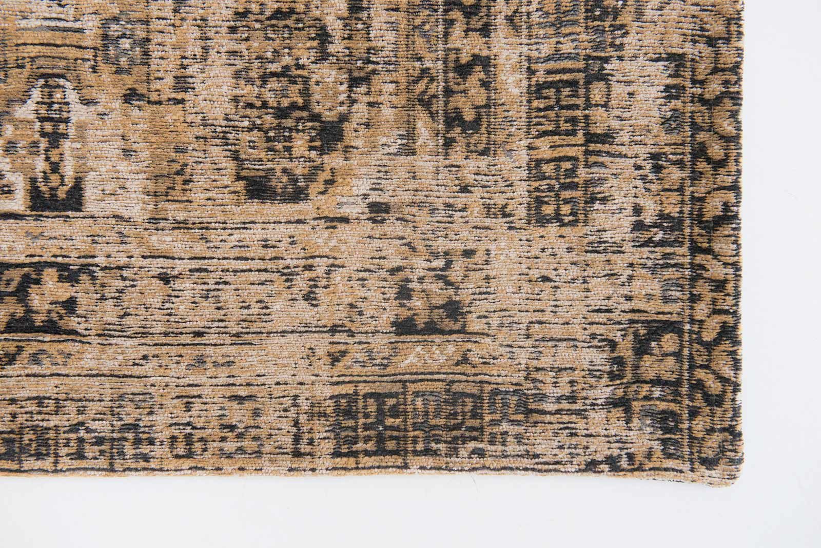 vloerkleed Louis De Poortere CA 8720 Antiquarian Antique Hadschlu Agha Old Gold corner
