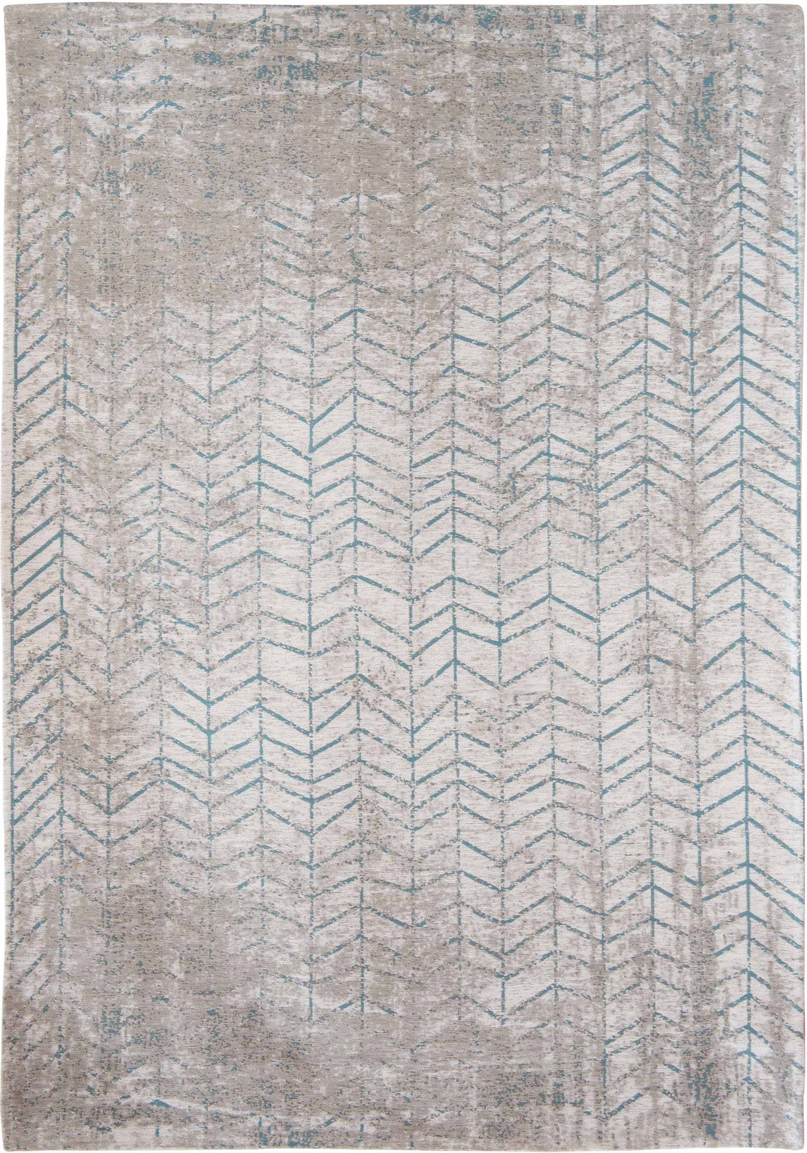 vloerkleed Louis De Poortere CA 8927 Mad Men Jacobs Ladder Tribeca Blue