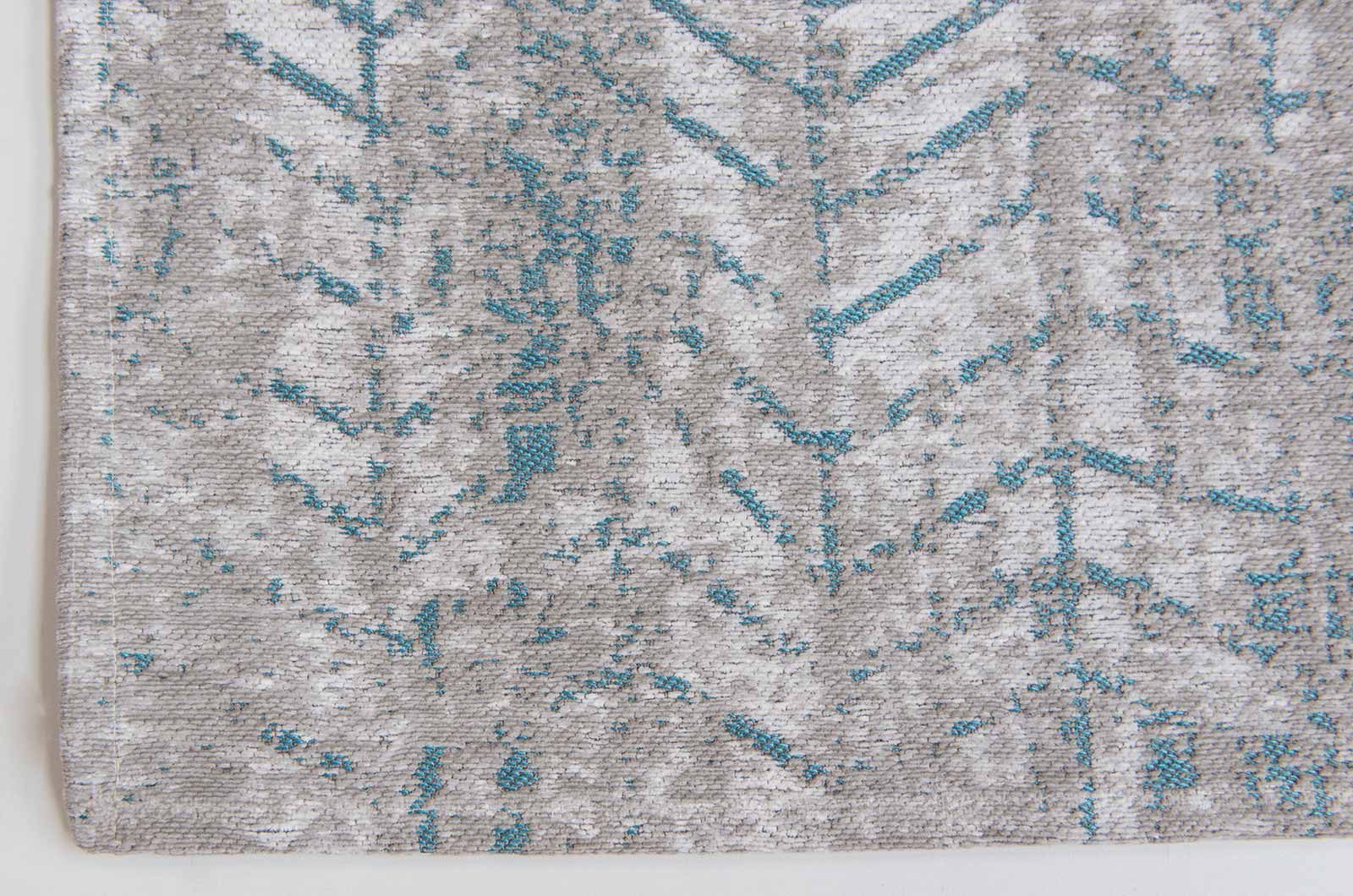 vloerkleed Louis De Poortere CA 8927 Mad Men Jacobs Ladder Tribeca Blue corner