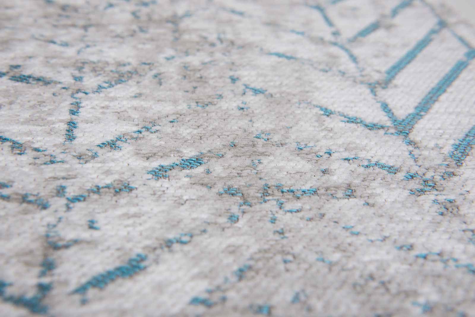 vloerkleed Louis De Poortere CA 8927 Mad Men Jacobs Ladder Tribeca Blue zoom