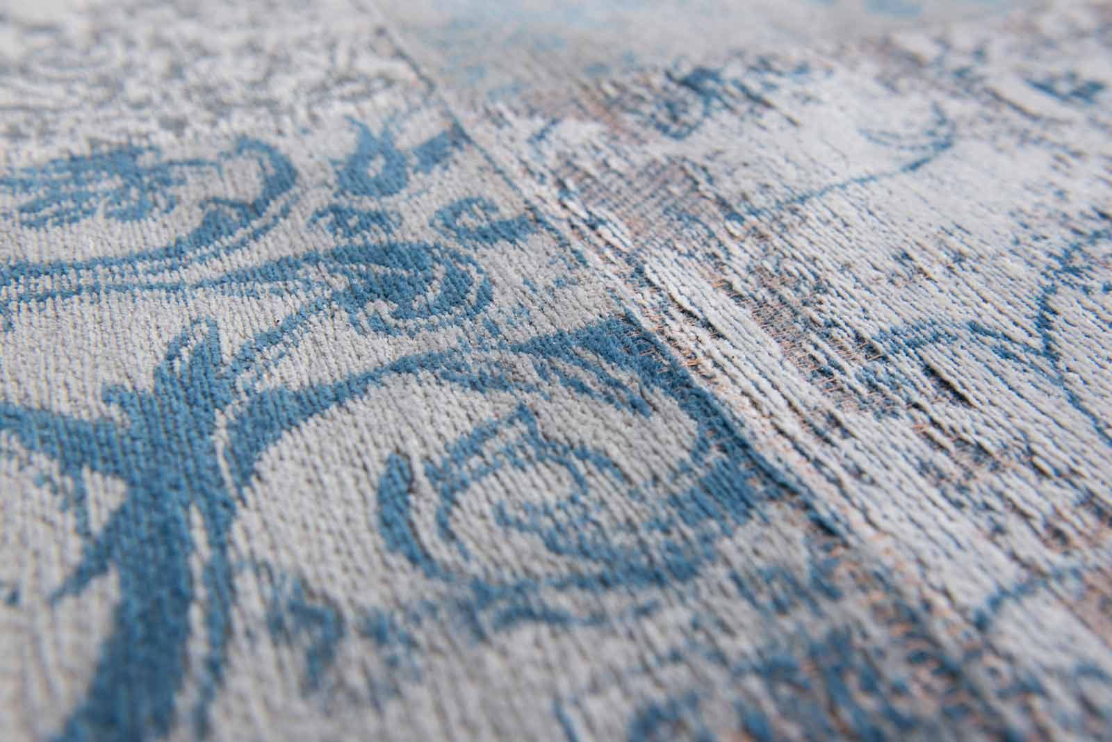 vloerkleed Louis De Poortere CA 8981 Vintage Bruges Blue zoom