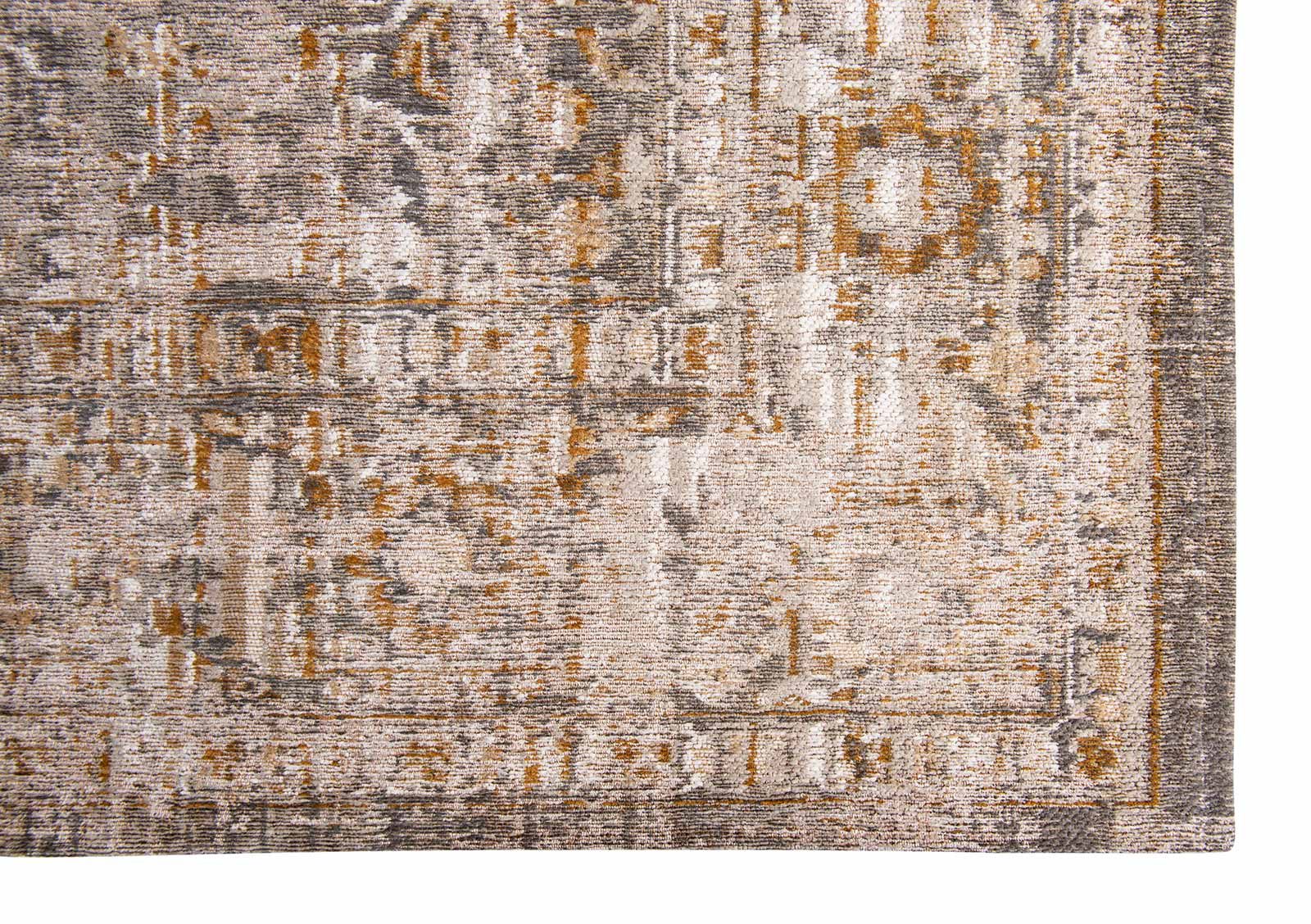 vloerkleed Louis De Poortere LX 8884 Antiquarian Ushak Suleiman Grey corner