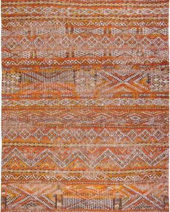 Louis De Poortere vloerkleed CA 9111 Antiquarian Kilim Riad Orange