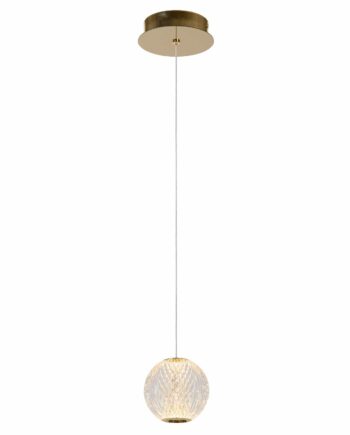 Lucide Cintra Hanglamp 14 cm LED 1x5W 2700K Transparant 13499 04 60